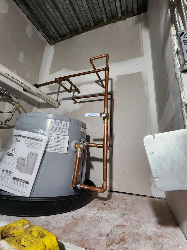 Urinal installation, commercial restroom